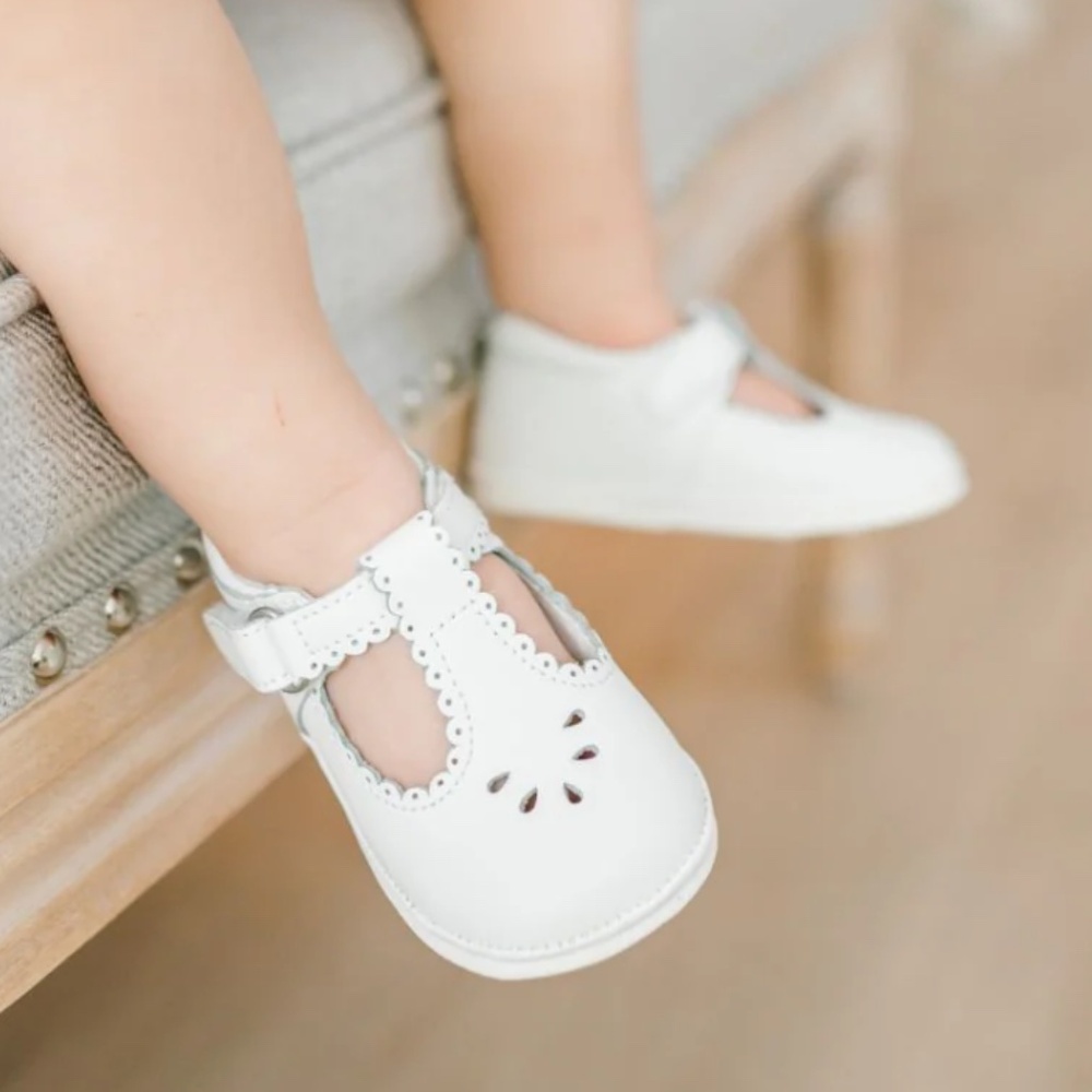 L'Amour - Dottie Scalloped T-Strap Mary Jane
